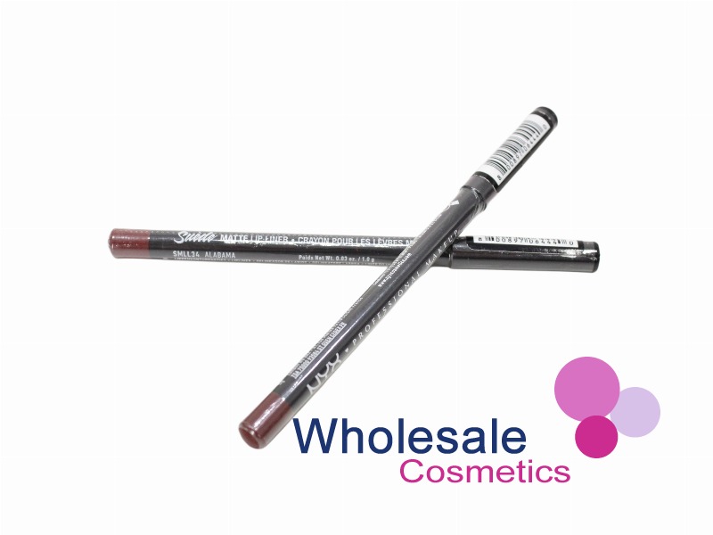 12 x NYX Professional Makeup Suede Matte Lip Liner - ALABAMA